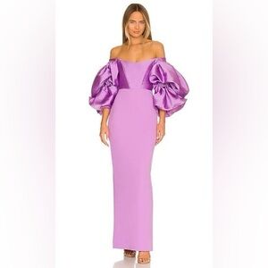 Solace London Lilac Hedera Gown